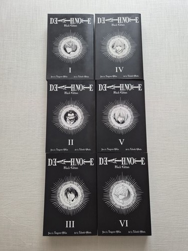 Death note black edition manga - note,
