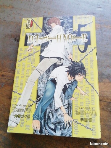 Manga death note tome - bd,