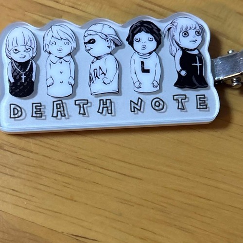 Death note hairpin - death,