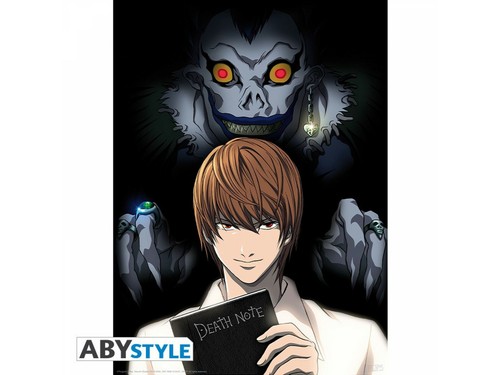 Poster death note light - note,